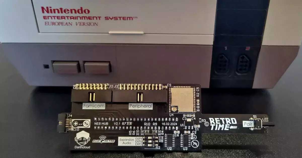 Reviving Retro Gaming: The NES Hub Brings Bluetooth Functionality to the Classic Console