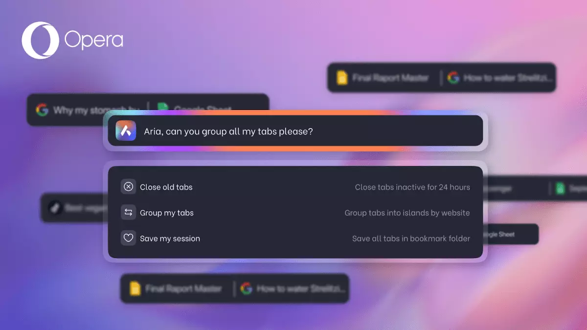 Revolutionizing Browser Efficiency: Opera’s AI-Powered Tab Management