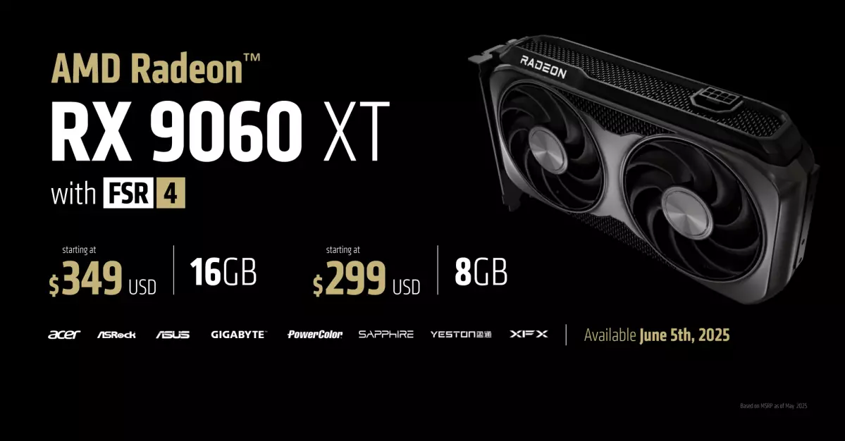Revolutionizing Performance: AMD’s Bold Move with the RX 9060 XT