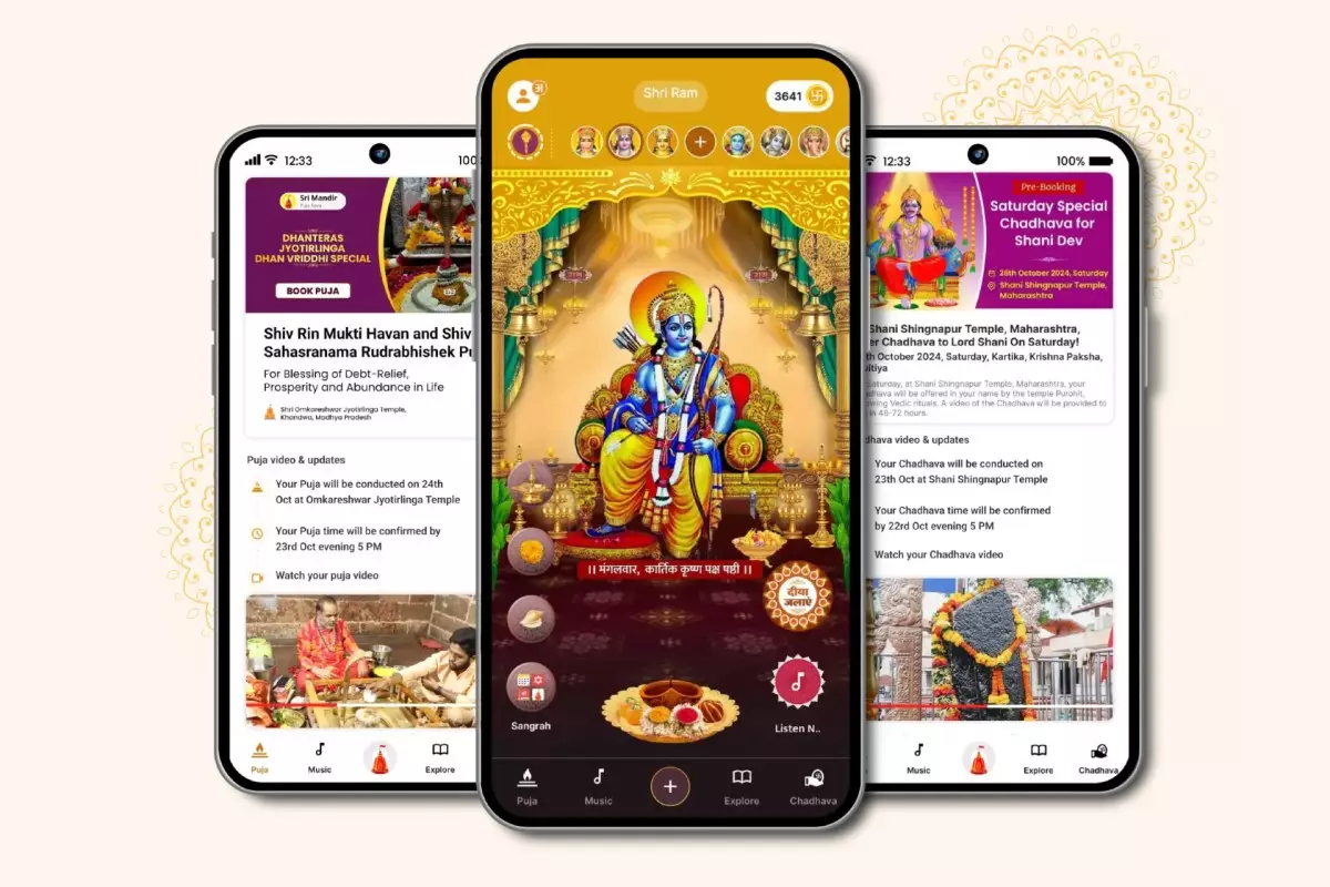 Empowering Devotion: How AppsForBharat is Revolutionizing Hindu Religious Practices with Sri Mandir